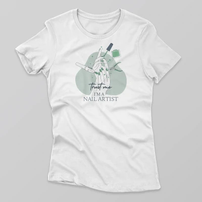 Vlastné tričko - Nail artist