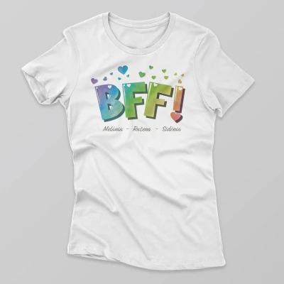 Vlastné tričko - BFF