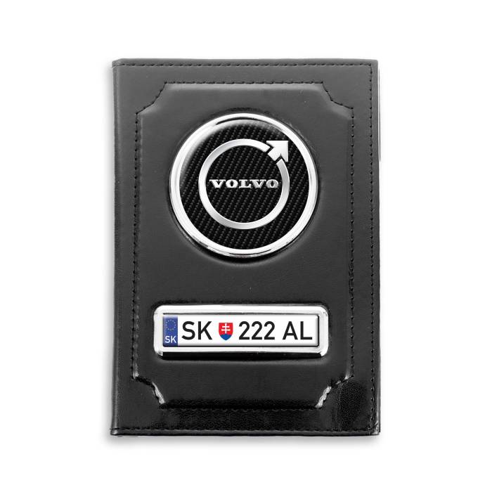 Púzdro na doklady-Volvo Silver