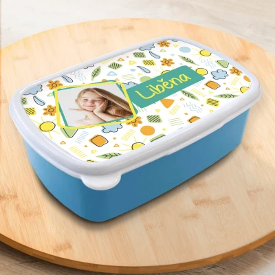 Personalizovaný box na obed - Farebná príroda