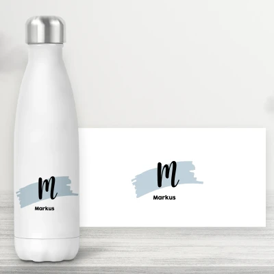 Personalizovaná fľaša s Vašou iniciálou a menom