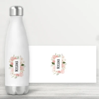Personalizovaná fľaša - Kvetinové