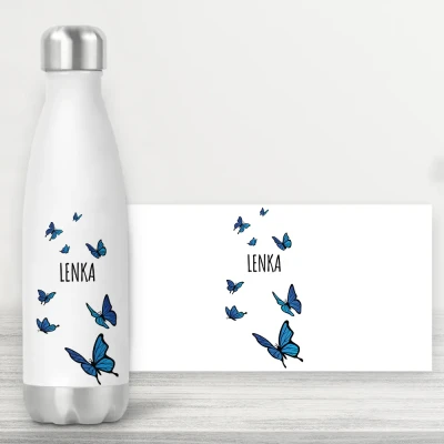 Personalizovaná fľaša - Motýle