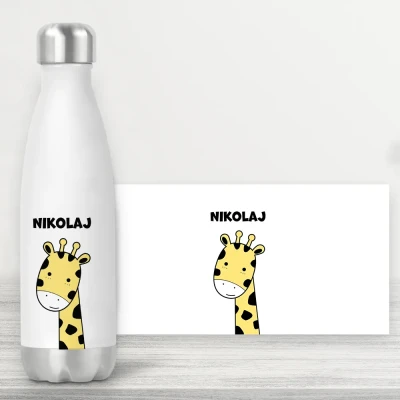 Personalizovaná fľaša - Žirafa