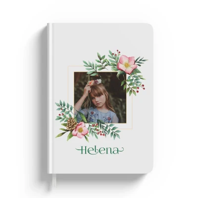 Notebook s personalizovaným obrázkom a textom