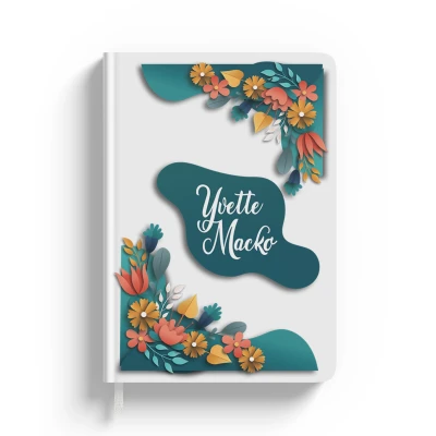 Personalizované diáre - kvetinový