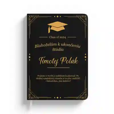 Personalizované diáre - Gratulujem k absolvovaniu