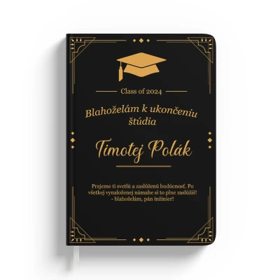Personalizované diáre - Gratulujem k absolvovaniu