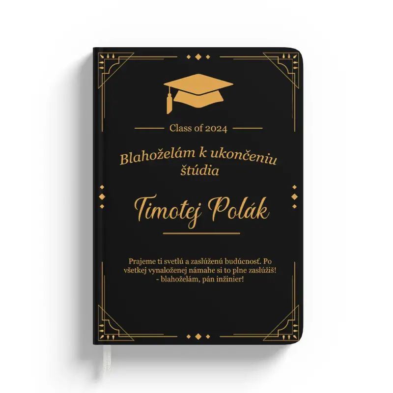 Personalizované diáre - Gratulujem k absolvovaniu