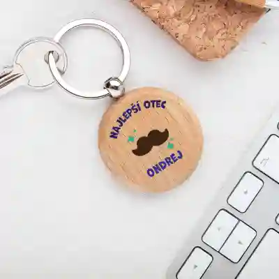 Prívesok na kľúče pre najlepšieho otca