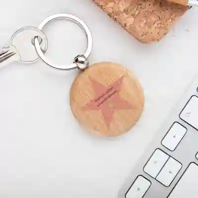 Personalizovaná kľúčenka-Star