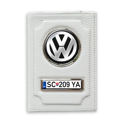 Peňaženka s priehradkou na peniaze - Volkswagen-Silver