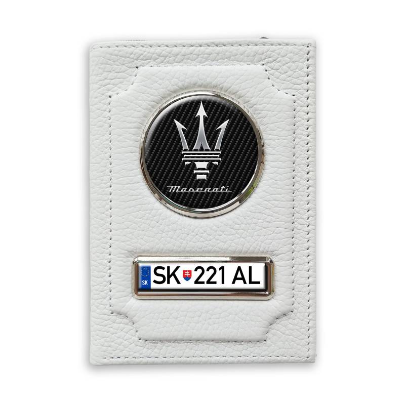 Peňaženka s priehradkou na peniaze - Maserati