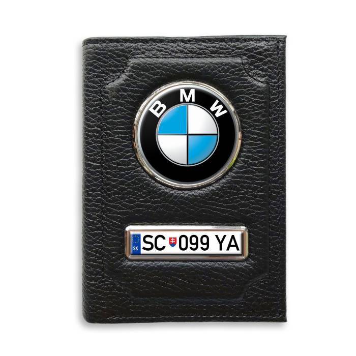 Peňaženka s priehradkou na peniaze - BMW