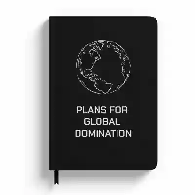 Personalizované diáre - Plans For Global Domination