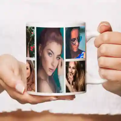 Personalizovaný hrnček s 8 fotografiami