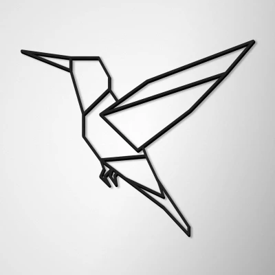 Dekorácia na stenu - Kolibrík