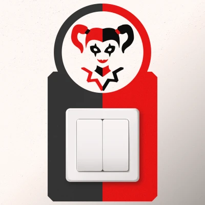 Nálepka na stenu - Harley Queen