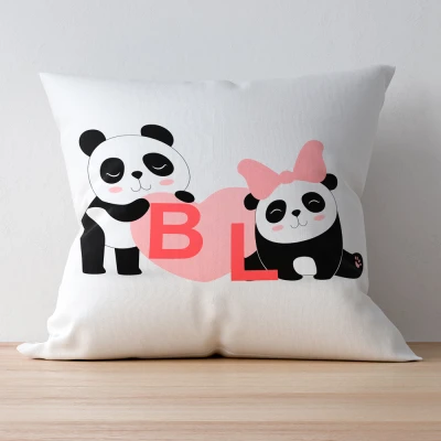 Personalizované vankúše s iniciálami