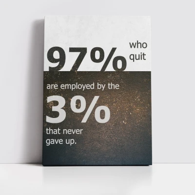 Obrazy na plátne - Those who quit