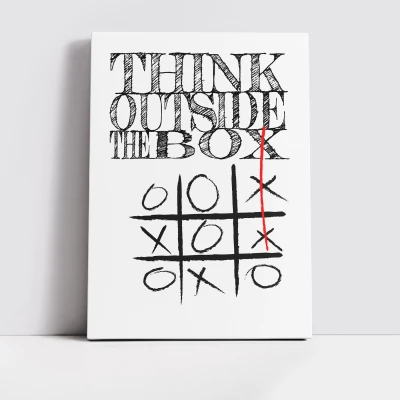 Obrazy na plátne - Outside The Box