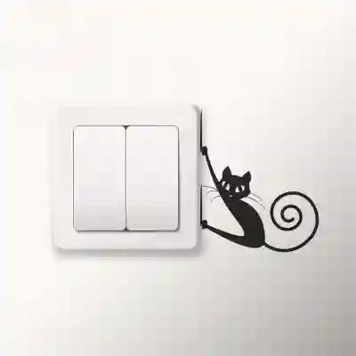 Nálepka na stenu - Cat