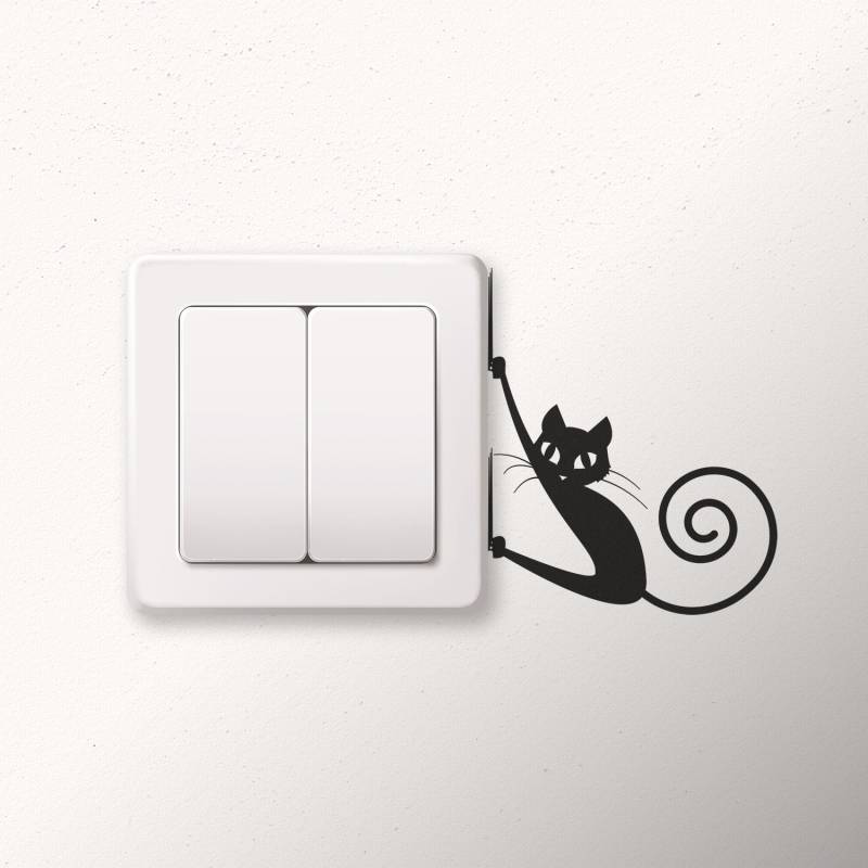 Nálepka na stenu - Cat