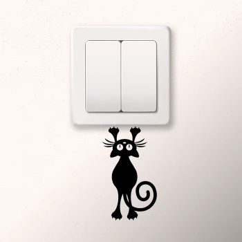 Samolepky na stenu pre vypínače