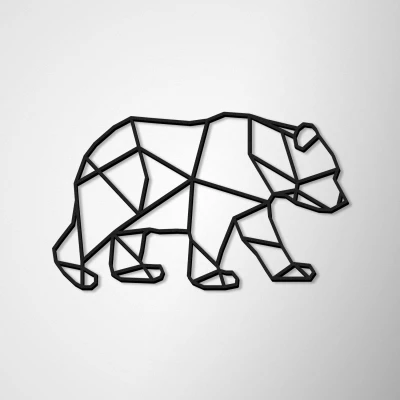 Dekorácia na stenu - Medveď