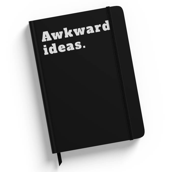 Personalizované diáre - Awkward Ideas