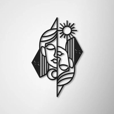 Dekorácia na stenu - Blíženci