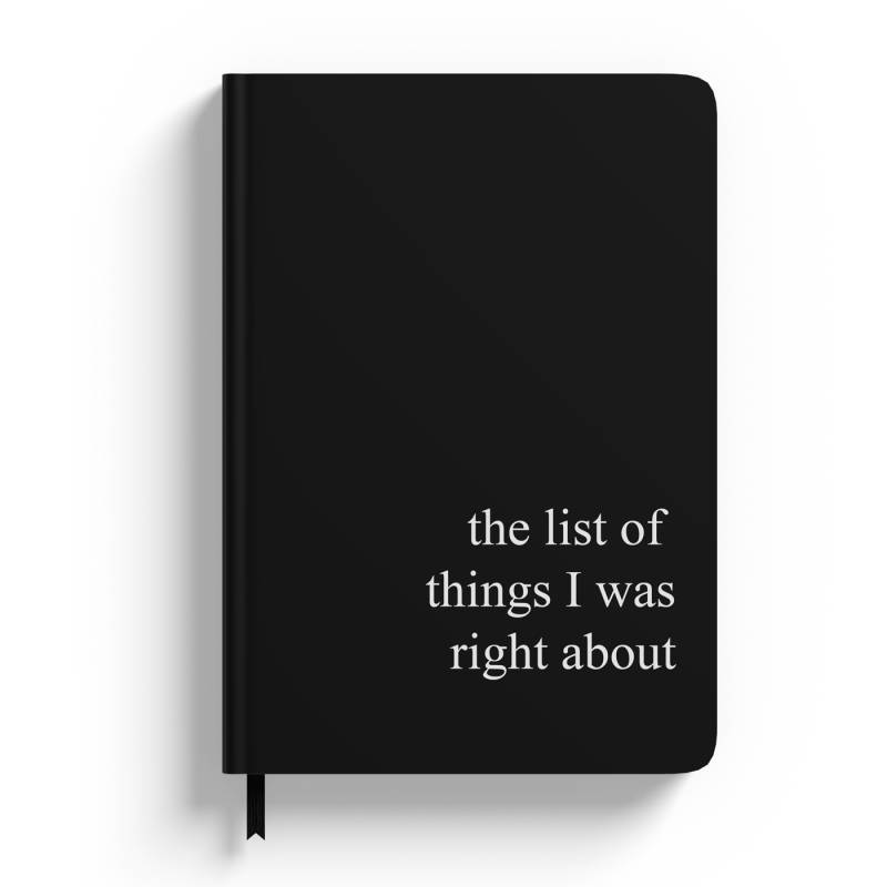 Personalizované diáre - The List